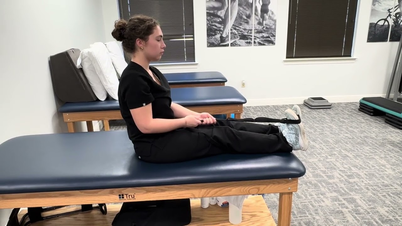 Gastrocnemius and Soleus Stretch (strap)