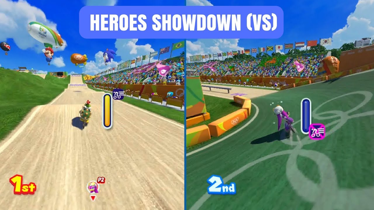 Mario And Sonic Rio 2016 Olympic Games |Part 4| HERO SHOWDOWN VS IVANTURE!!!