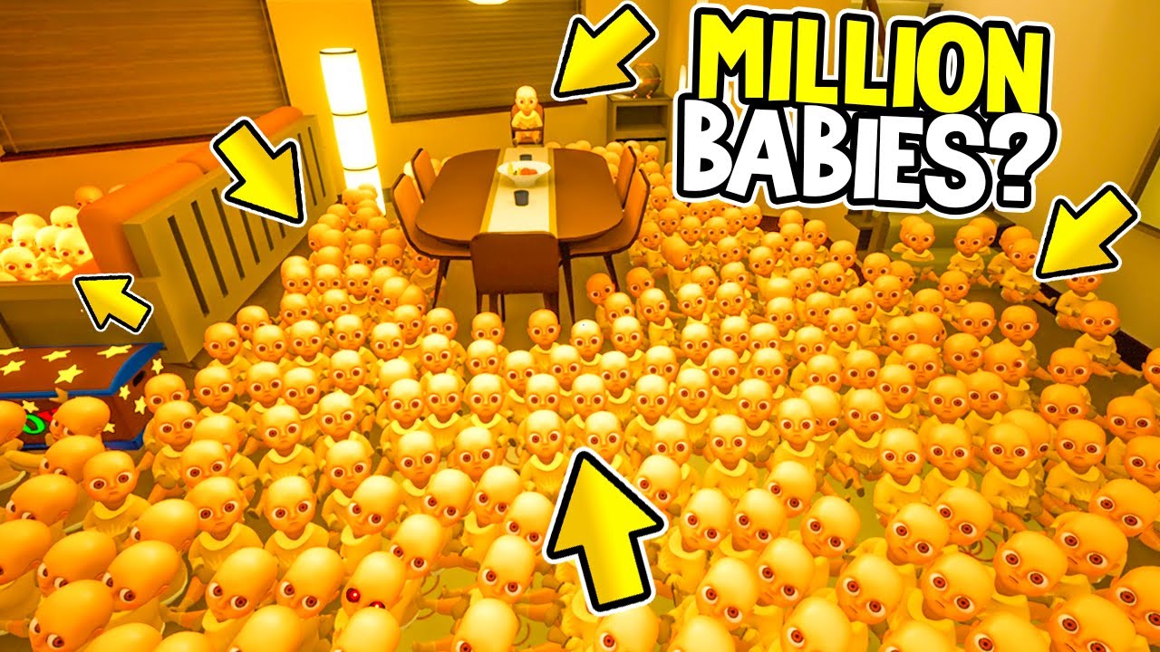 MILLIONS OF Baby's Funny Moments In Baby In Yellow