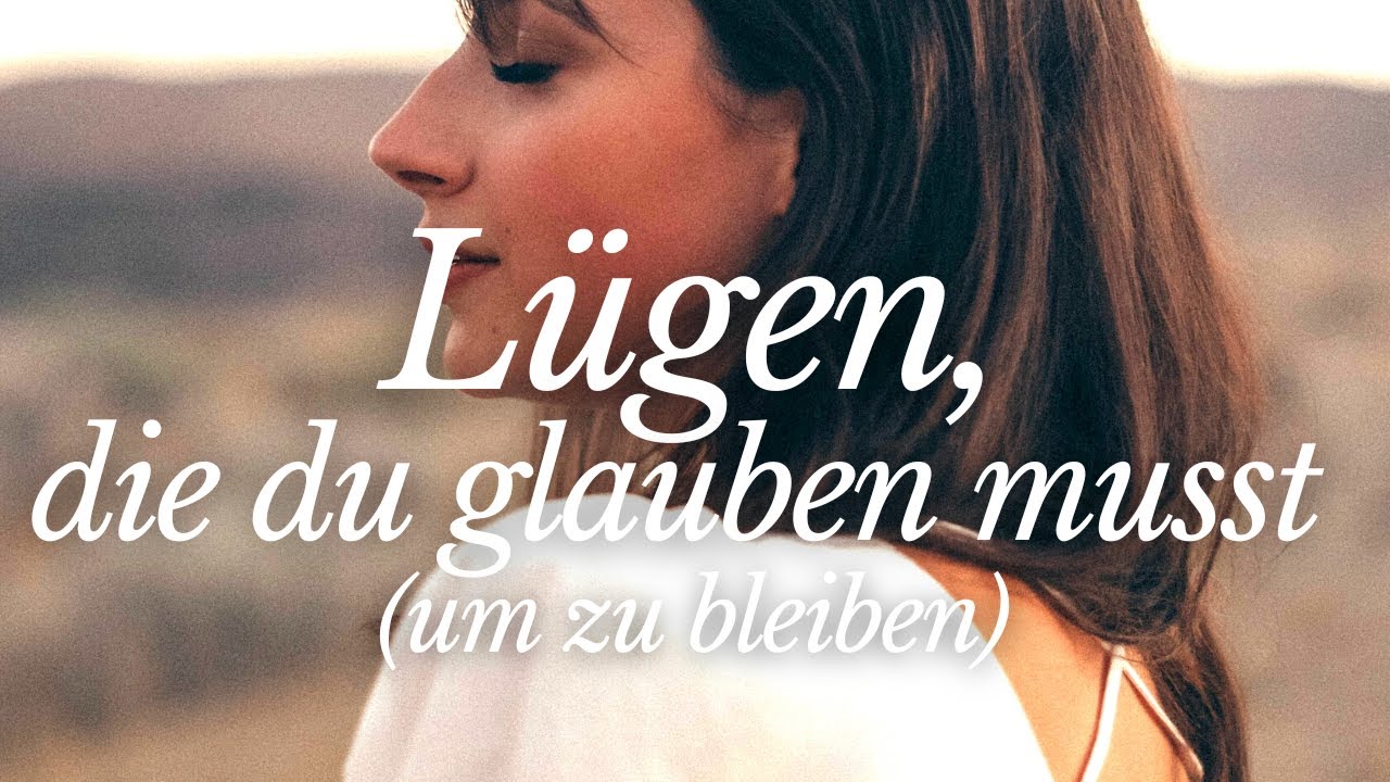 Lügen, die du Narzissten glauben musst (um zu bleiben!!!)