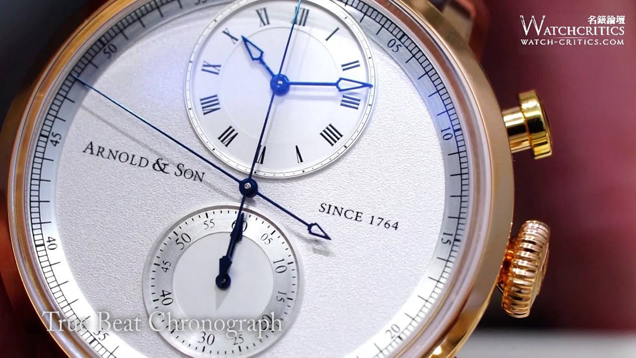 [BaselWorld 2014] Arnold & Son - Dial Side True Beat & True Beat Chronograph