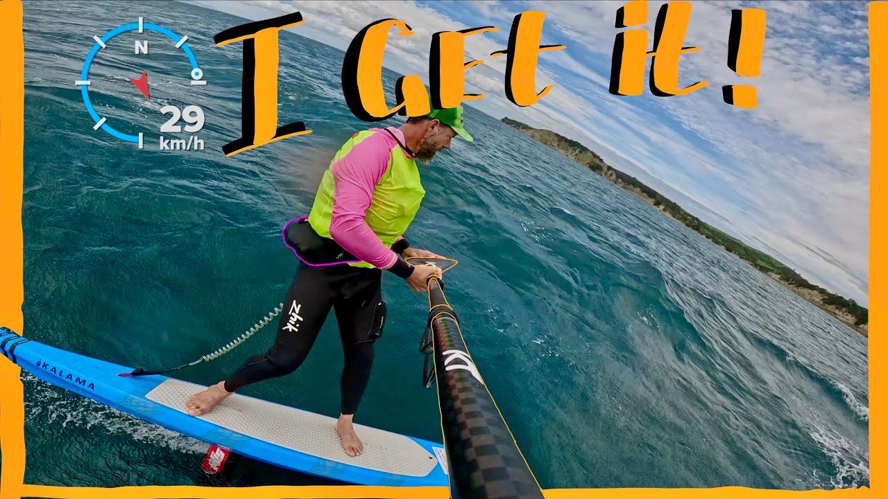 Стиль серфинга | Sup Foil Parawing Downwind
