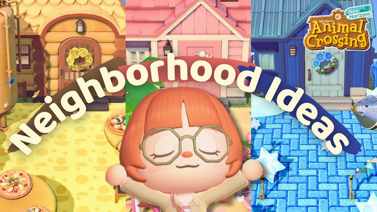 15 способов оформить деревенский квартал в Animal Crossing // 15 идей