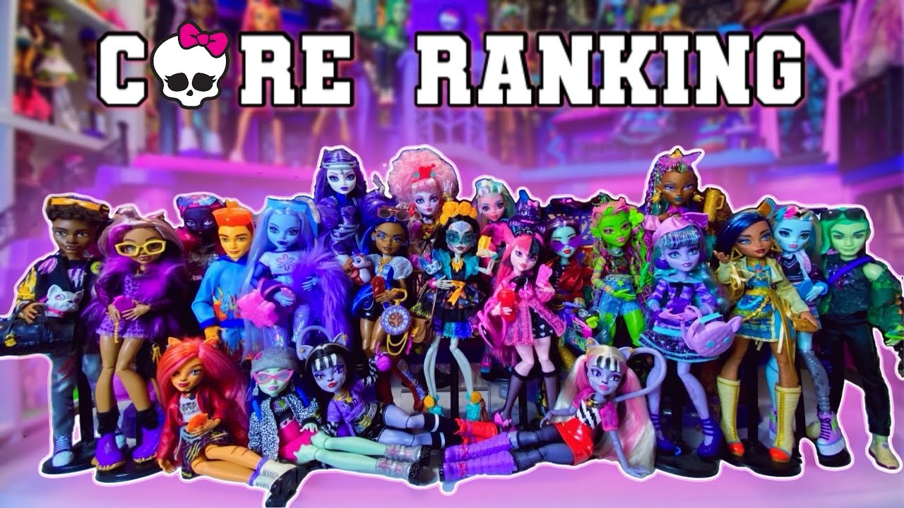 РЕЙТИНГ КУКОЛ MONSTER HIGH CORE