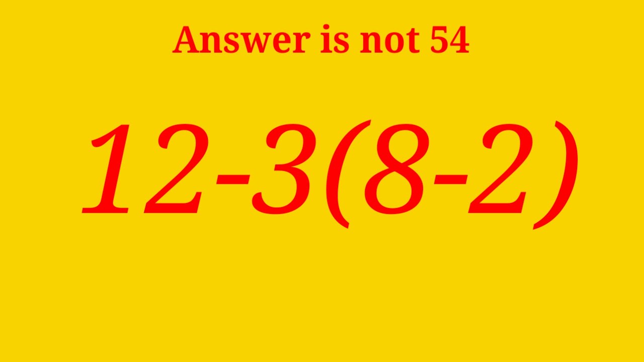 Only 1% Get this Right!