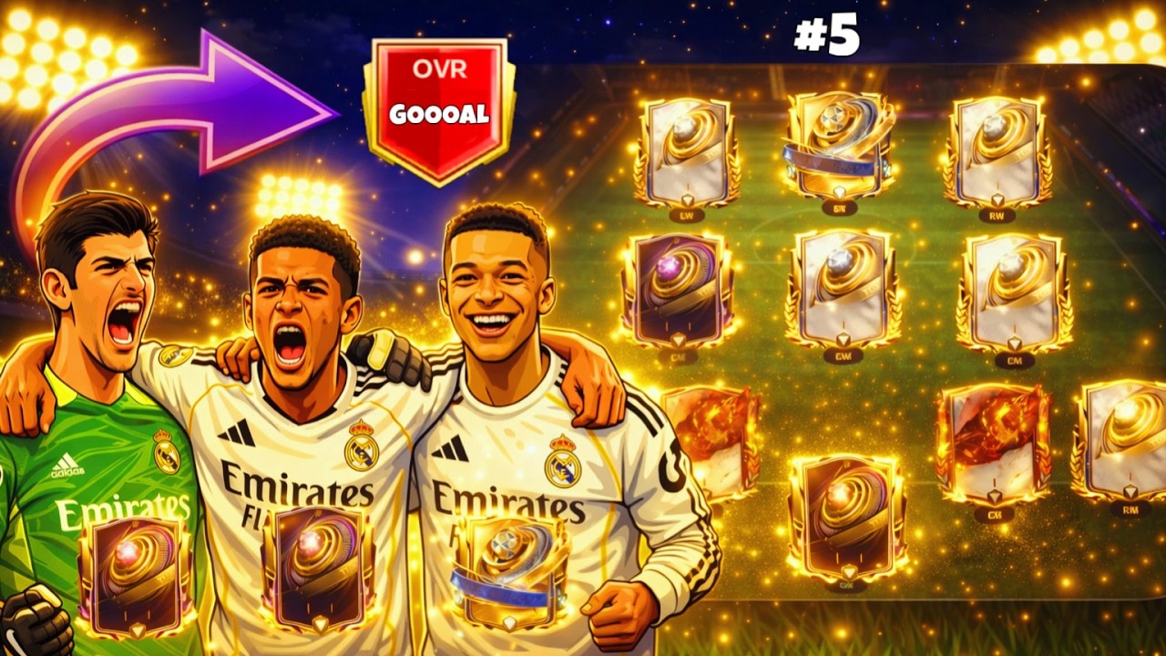 🧑‍🌾 Cày Chay xây đội hình Real Madrid trong FC Mobile VN tặng x3 Gói 116-117?! Khiến tôi sốc