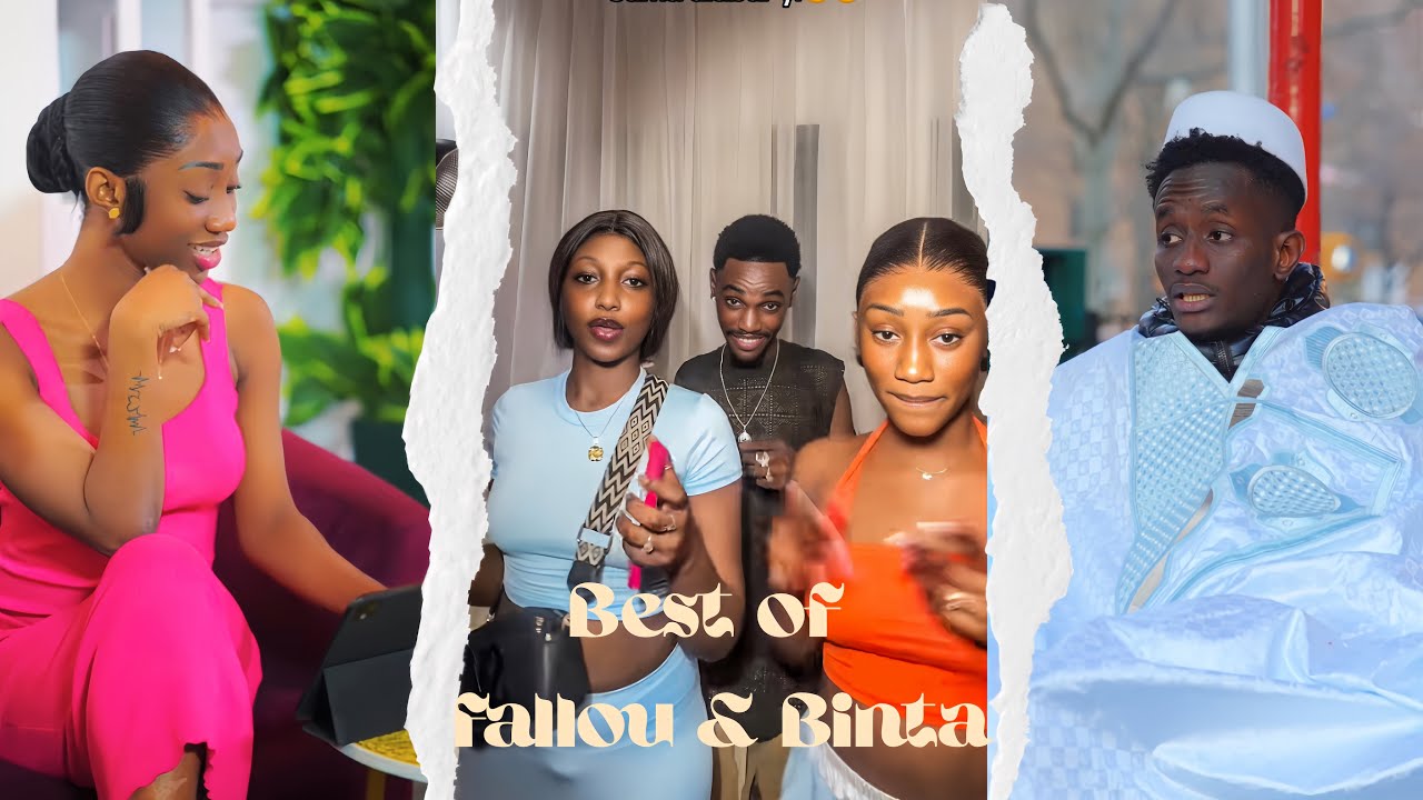 Meilleurs TikTok de Bb BINTA & FALLOU😂 mdr🤣🤣
