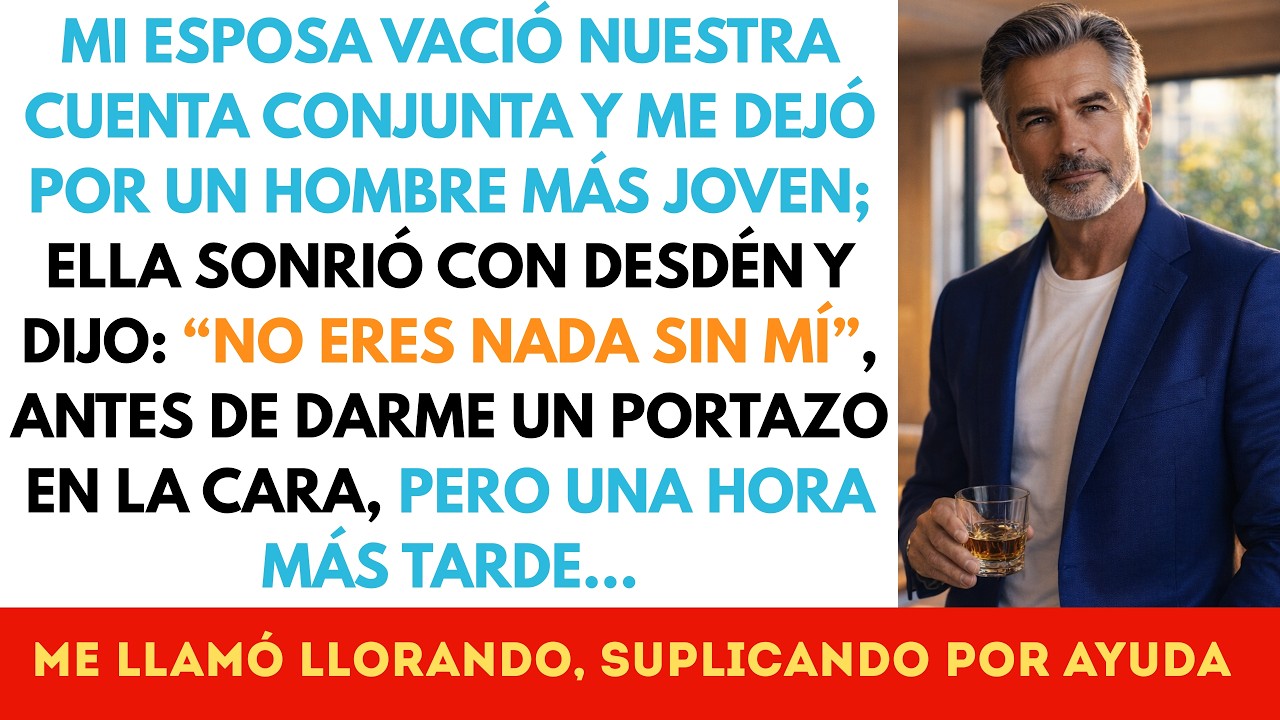 Mi Esposa Vació Nuestra Cuenta Conjunta y Me Echó de Casa — 