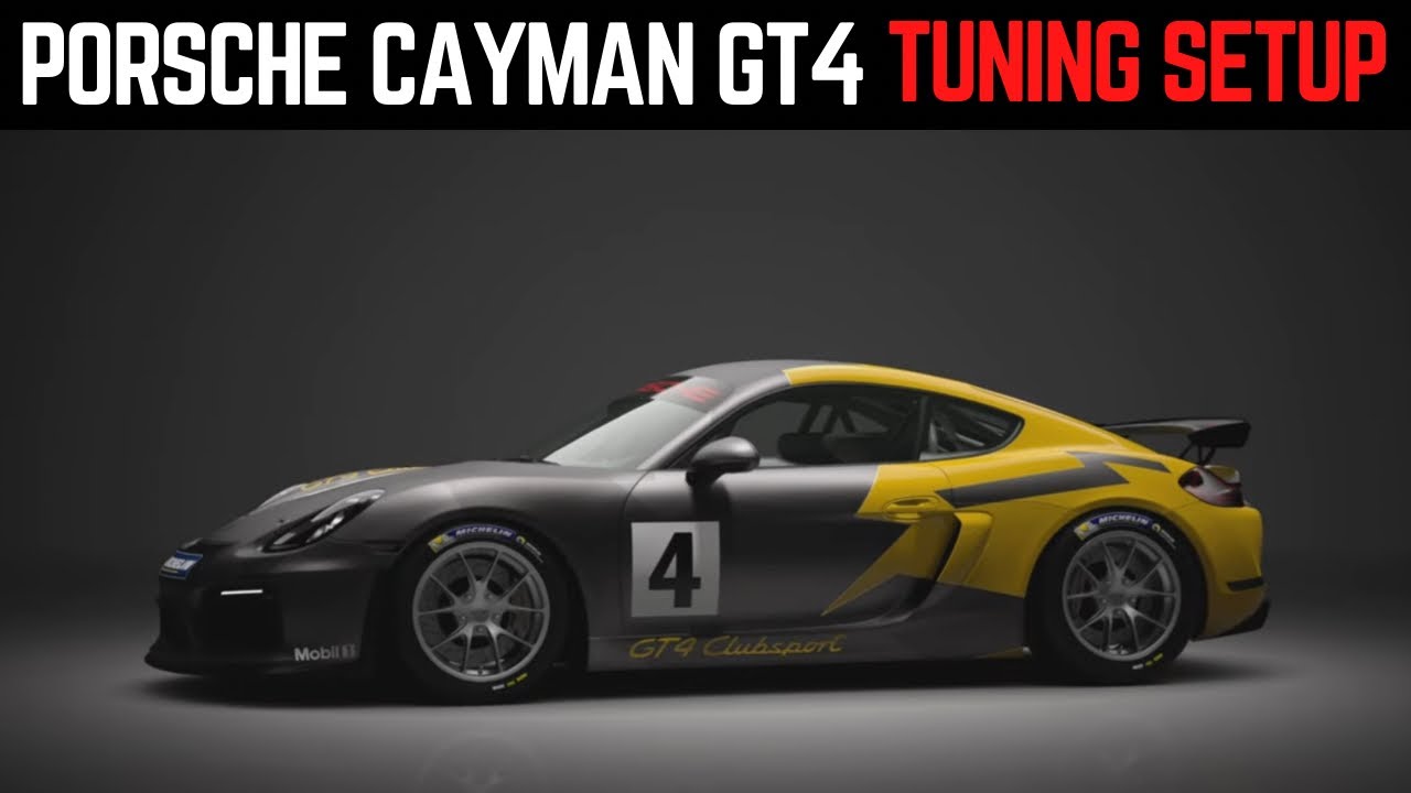 Gran Turismo 7 Porsche Cayman GT4 Clubsport '16 Tuning Setup