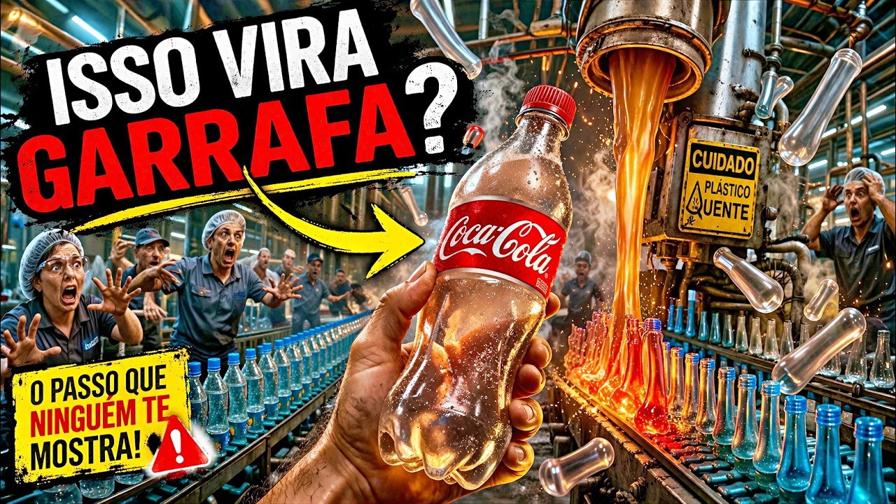 COMO S&Atilde;O FEITAS AS GARRAFAS PET NO PROCESSO INDUSTRIAL