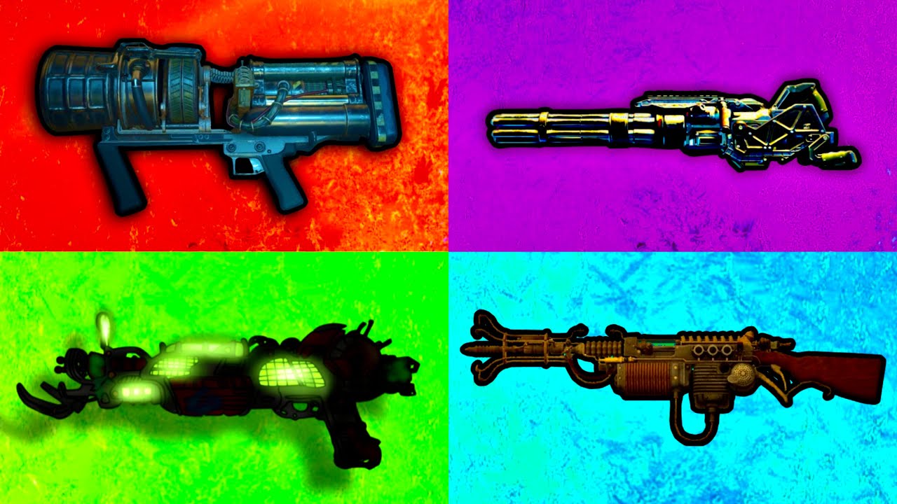 Every Wonder Weapon On Round 100 In Cod Zombies (Part 1)