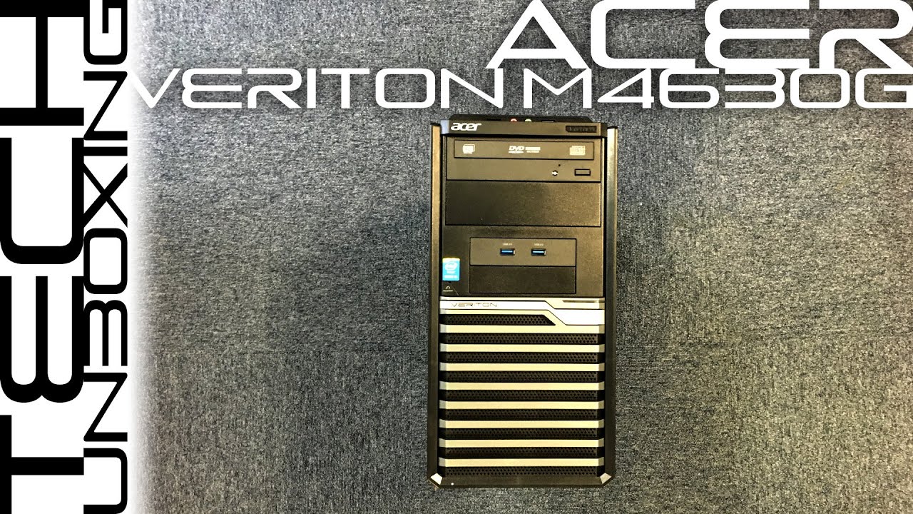 Acer Veriton M4630G Unboxing