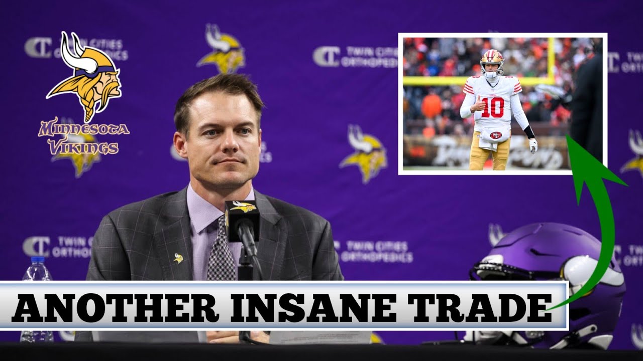 VIKINGS SHOCKING TRADE BOMBSHELL: Mac Jones Deal Could END JJ McCarthy Era in Minnesota