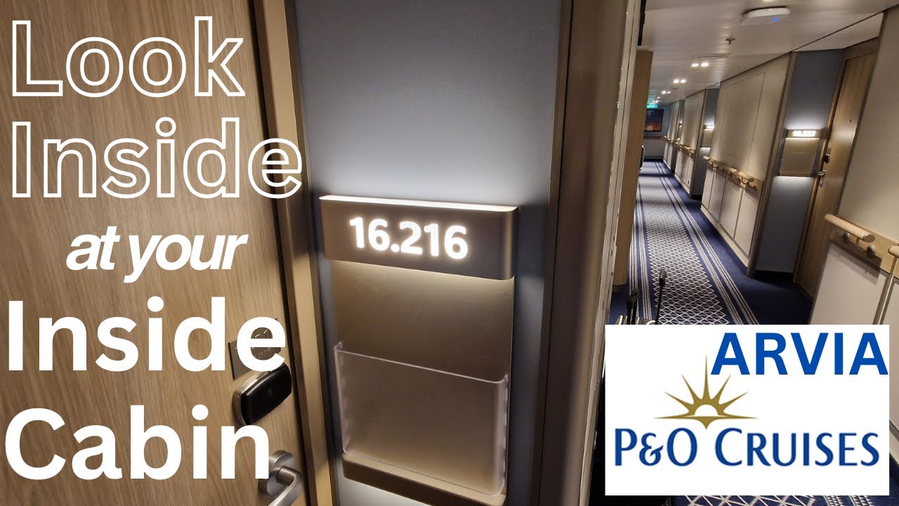 P&O Arvia — взгляд изнутри вашей каюты