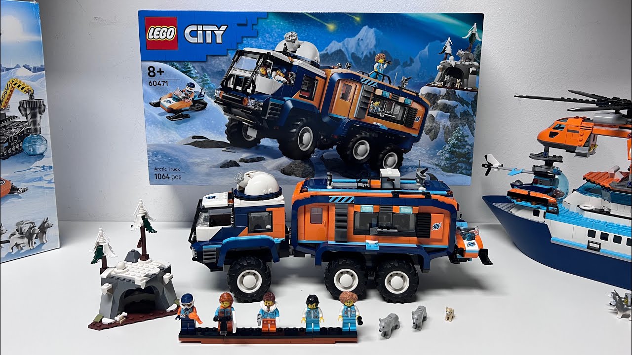 Lego 60471 City Kutup Kaşifi laboratuvar Kamyonu (inceleme) Ve Fiyat karşılaştırması