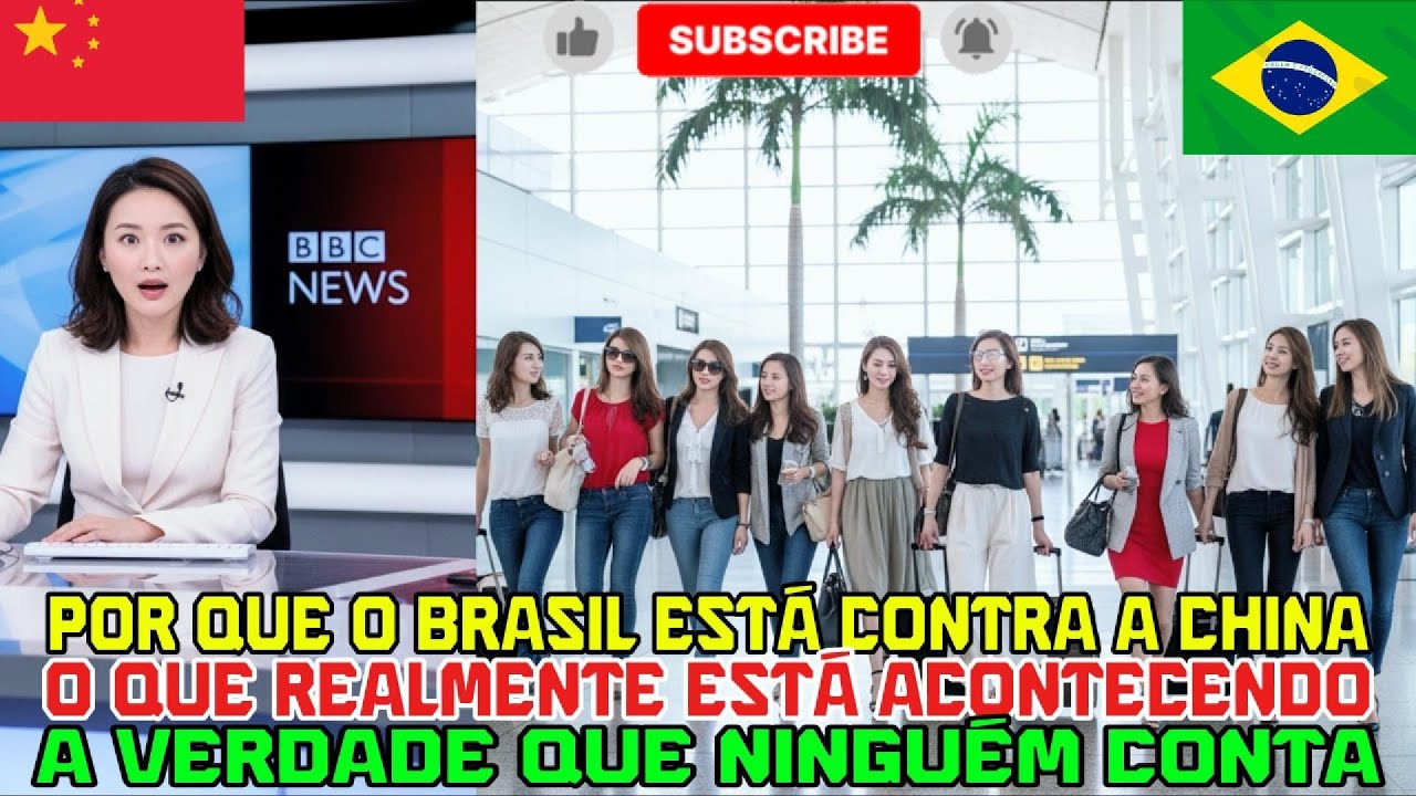 POR QUE O BRASIL ESTÁ SE VOLTANDO CONTRA A CHINA A VERDADE CHOCANTE!