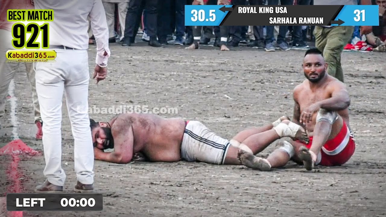 Best Match 921 | Sarhala Ranuan VS Royal King USA | Kabulpur (Jalandhar) Kabaddi Cup 05 Mar 2020