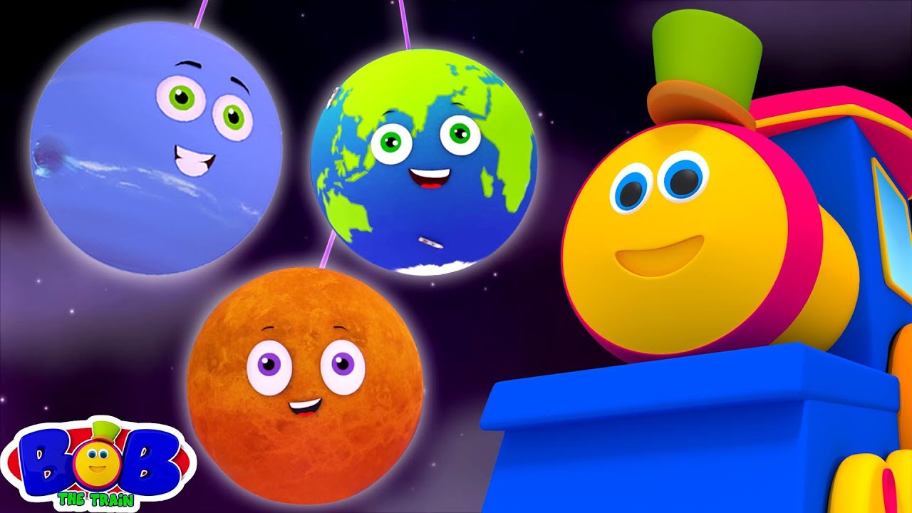 Planet Song + More Nursery Rhymes & Cartoon Videos for Kids by Bob The Train