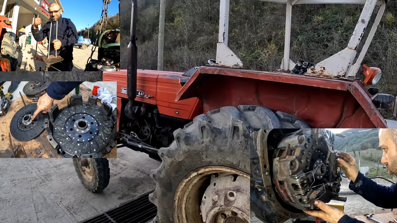 Üniversal 445 Traktör debriyaj Balatası değişimi / Fiat 640 Prizdirek Rulman değişimi Nasıl yapılır