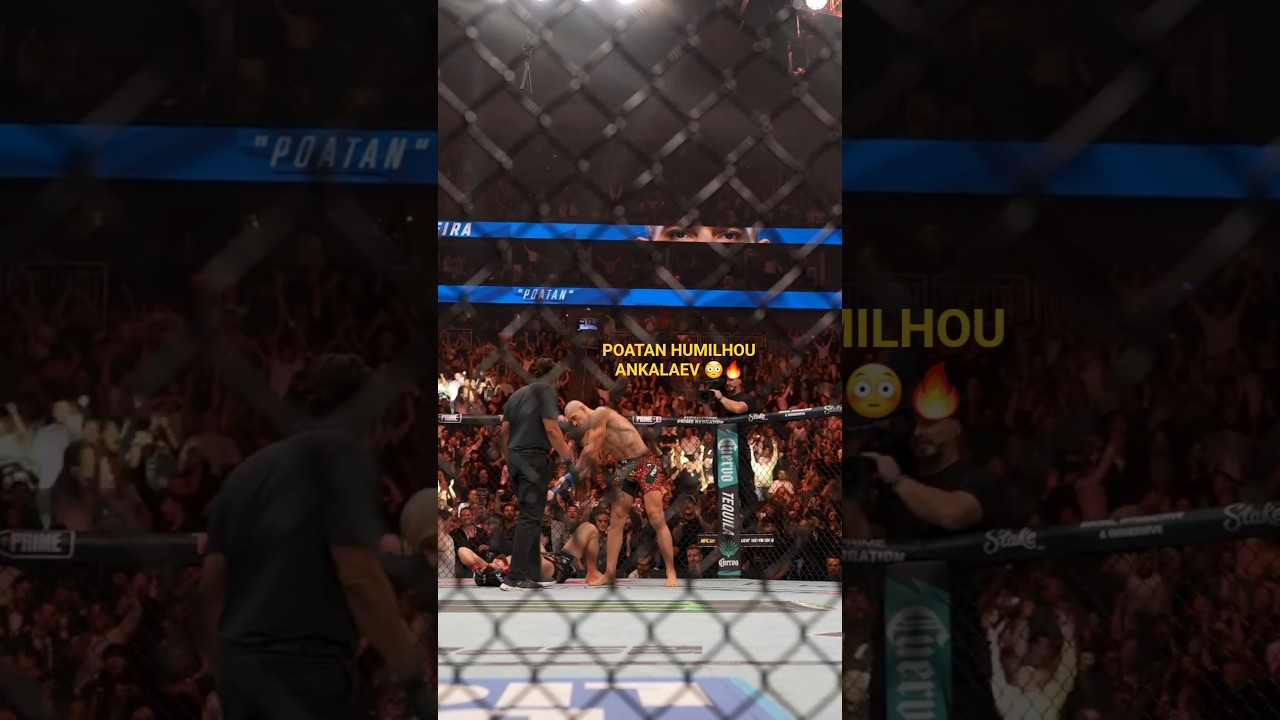 POATAN NOCAUTEIA ANKALAEV NA BASE DO &Oacute;DIO! UFC 320
