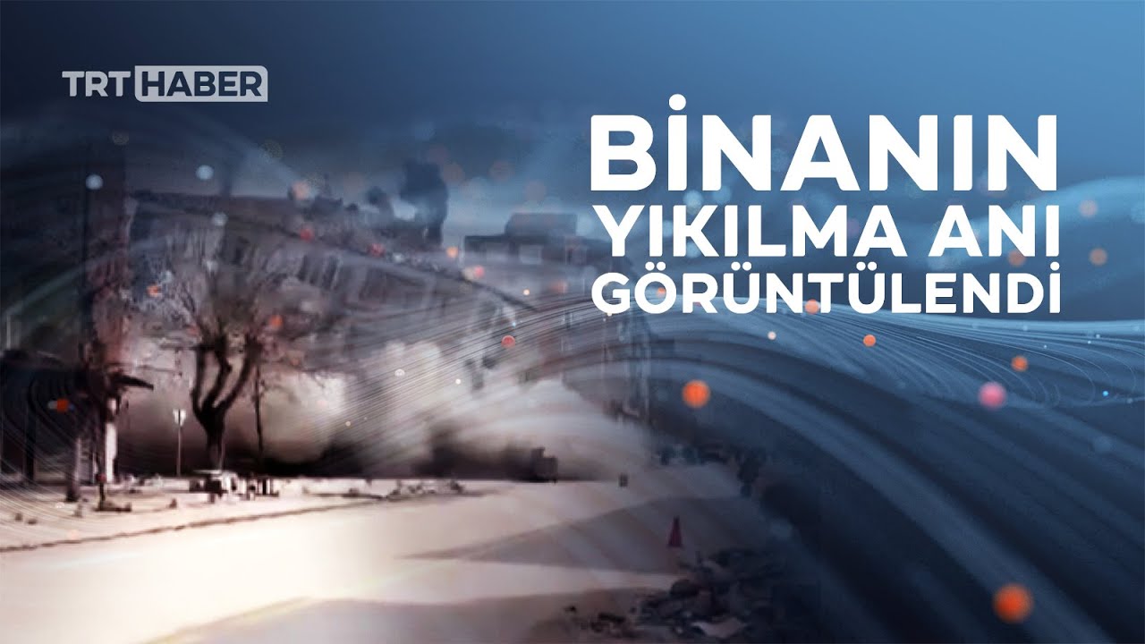 Malatya'daki deprem anı kamerada