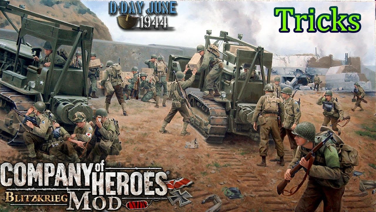 CoH Blitzkrieg Mod PvP _ Few Special Tricks