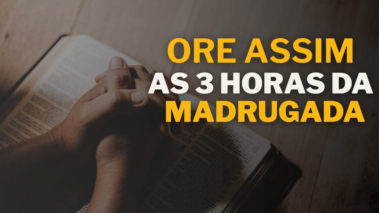 SE VOCÊ ESTÁ ACORDANDO DE MADRUGADA, ASSISTE ISSO AGORA | Salmo + Oração contra Ataques Espirituais