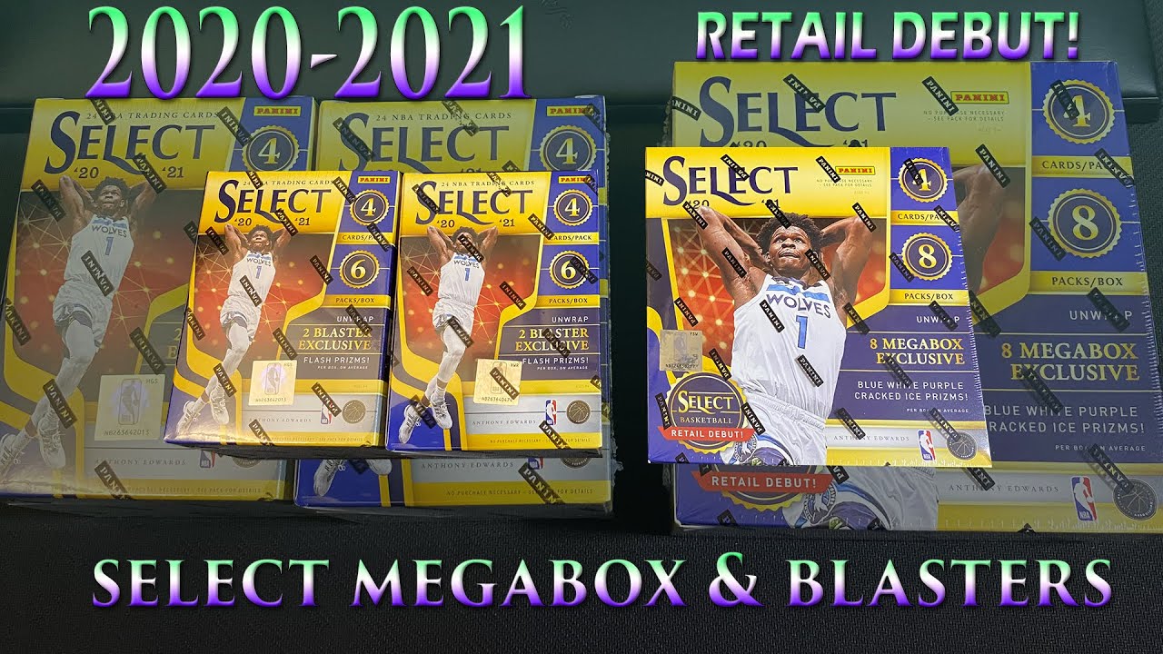 2020-21 Panini Select Retail BASKETBALL comparison - MEGABOX vs BLASTERS