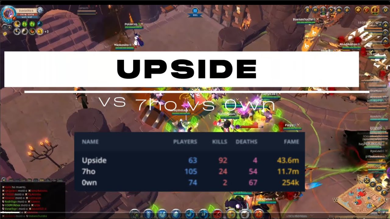 ZvZ Castillo de SMA - UPSIDE vs 7ho vs 0wn - POV Prisma