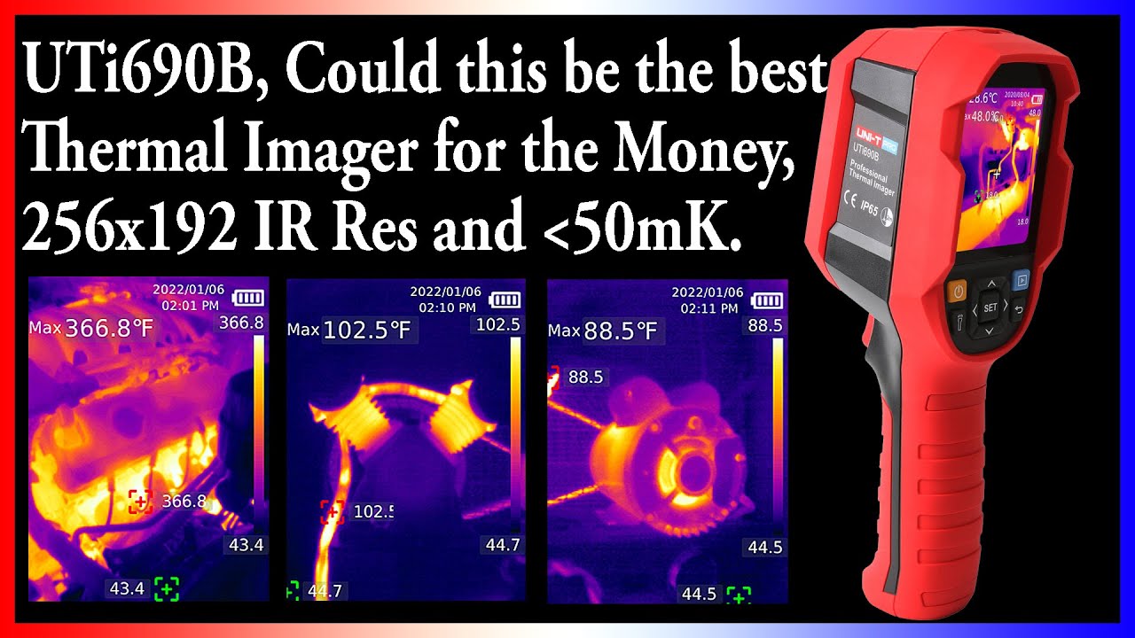 The UNI-T UNi690B Thermal Image Camera Could be the Best Thermal Camera for the Money on the Market.