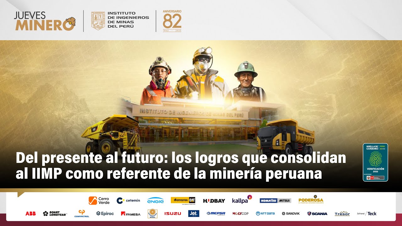 Del presente al futuro: los logros que consolidan al IIMP como referente de la miner&iacute;a peruana