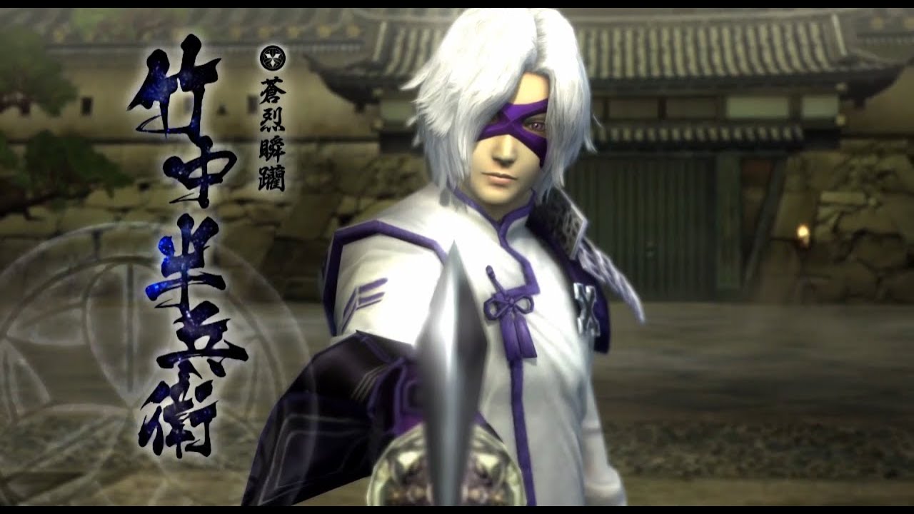 BASARA 4 Sumeragi: Takenaka Hanbei all skill & basara attack, combo in row【戦国BASARA4皇】