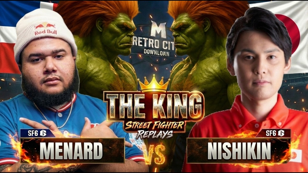 🔥 SF6  ▰ MENARD (Blanka) vs NISHIKIN (Blanka) ▰ Street Fighter 6 🔥