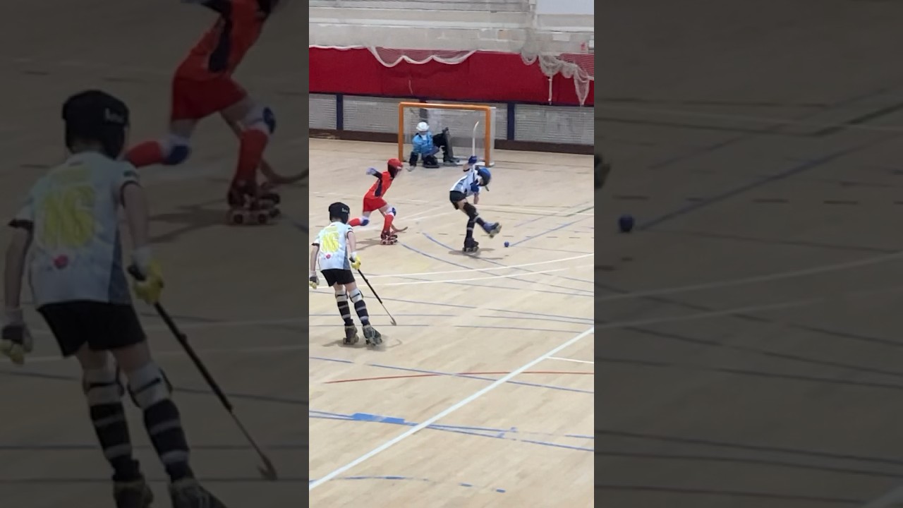 Ding 🔔 #hockeypatines #prebenjamin