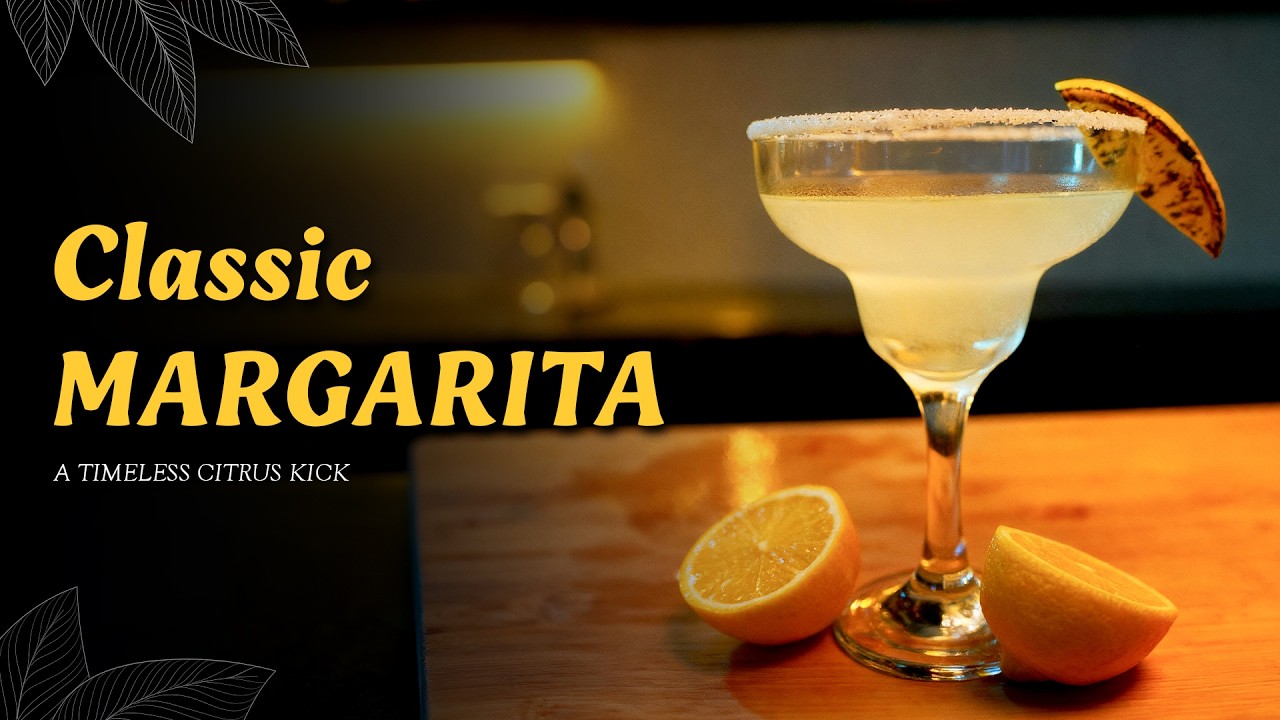 Classic Margarita Cocktail Recipe | Bar-Style Method