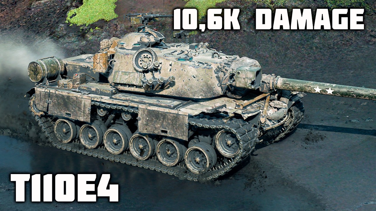 T110E4 WoT – 3Kills, 10,6K Damage