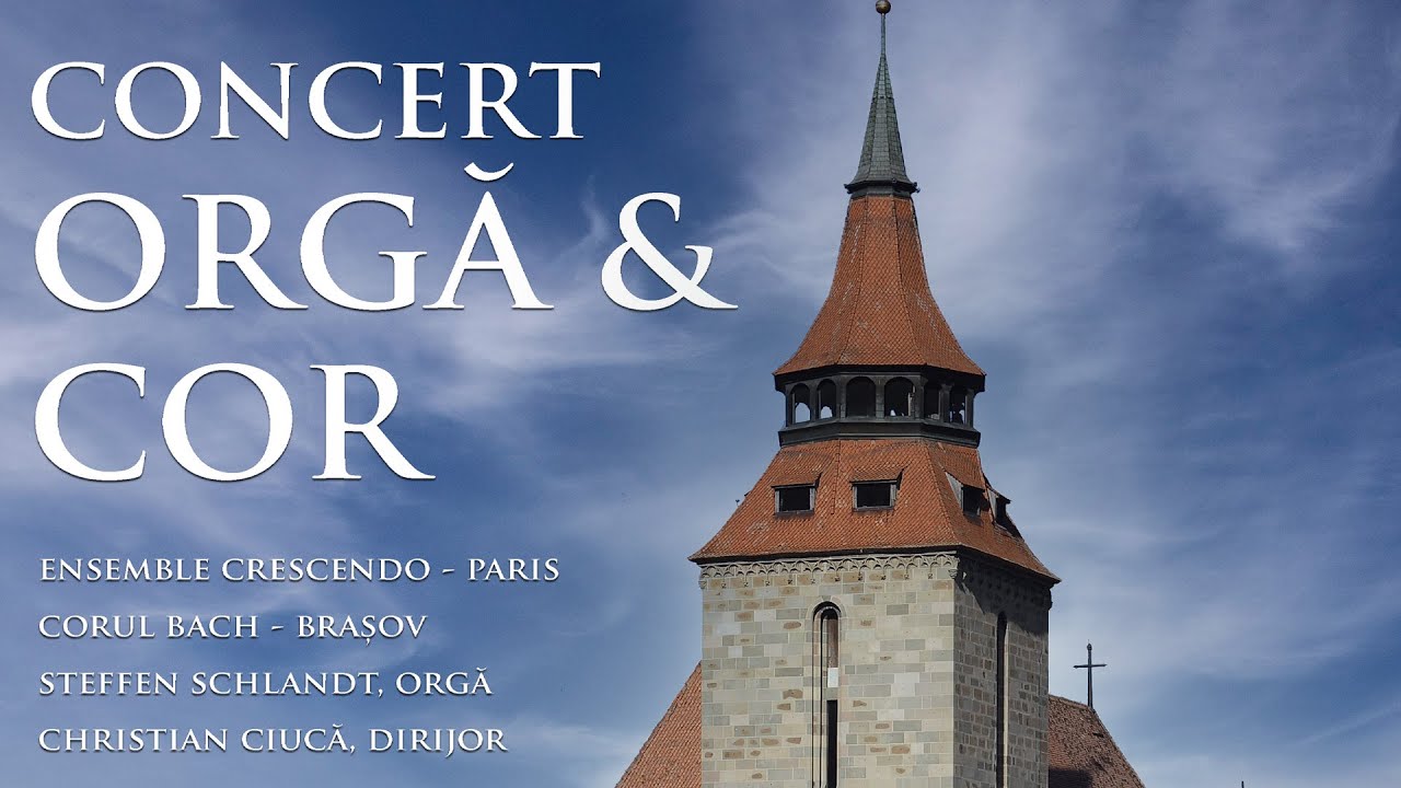 Concert de orgă și cor în Biserica Neagră de ziua Europei