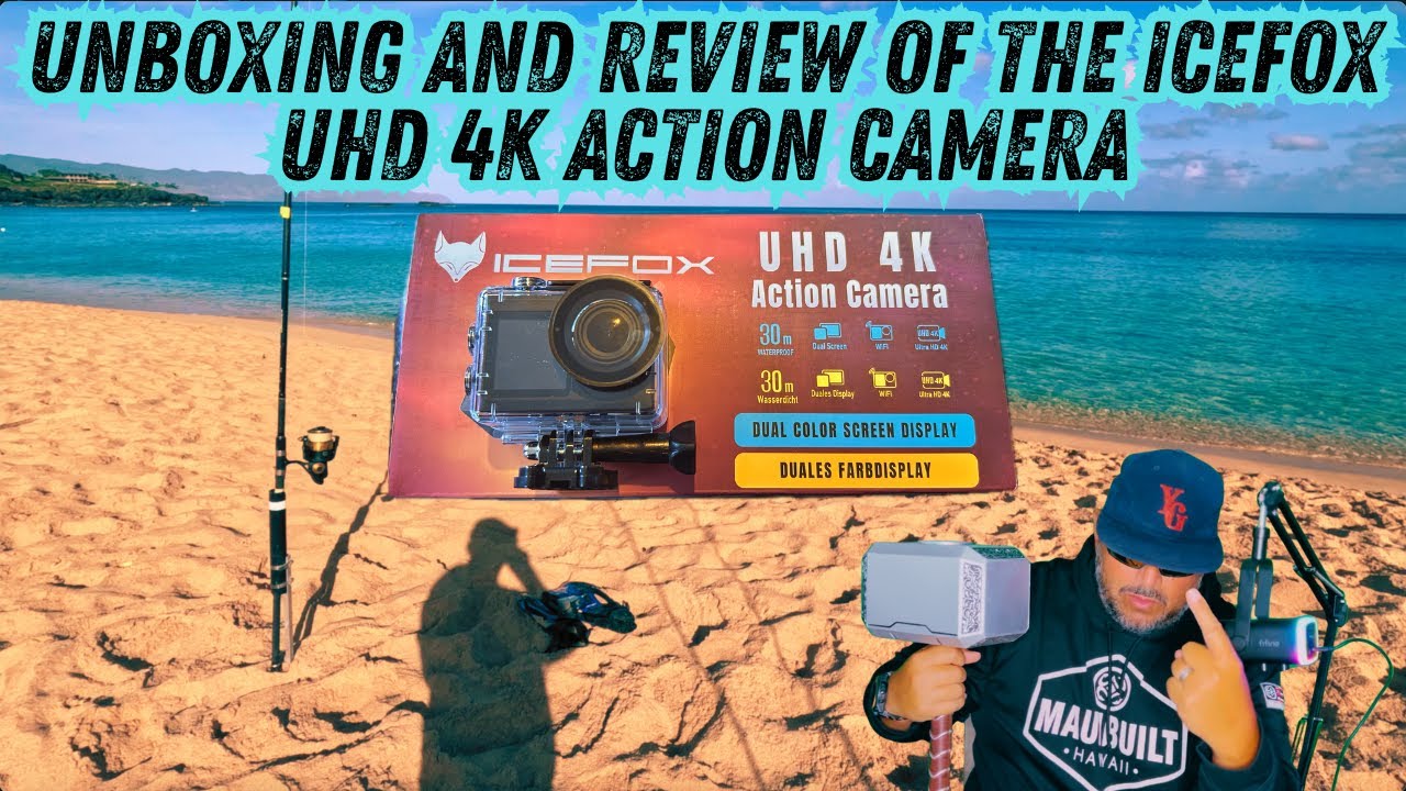 UNBOXING AND REVIEW OF THE ICEFOX UHD 4K ACTION CAMERA
