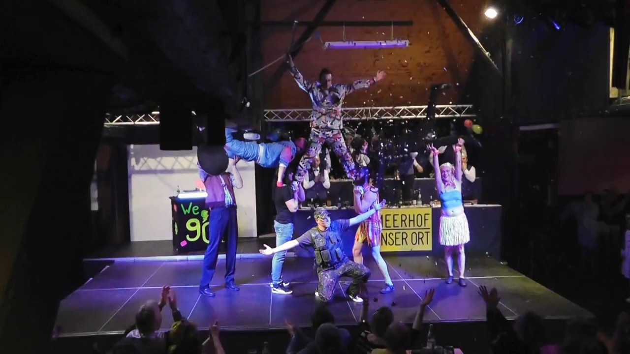 Meerhofer Bierbauchprinzen _ Galaabend Meerhof 2018 _ Männerballett _ The 90´s Remix _ Herrenballett