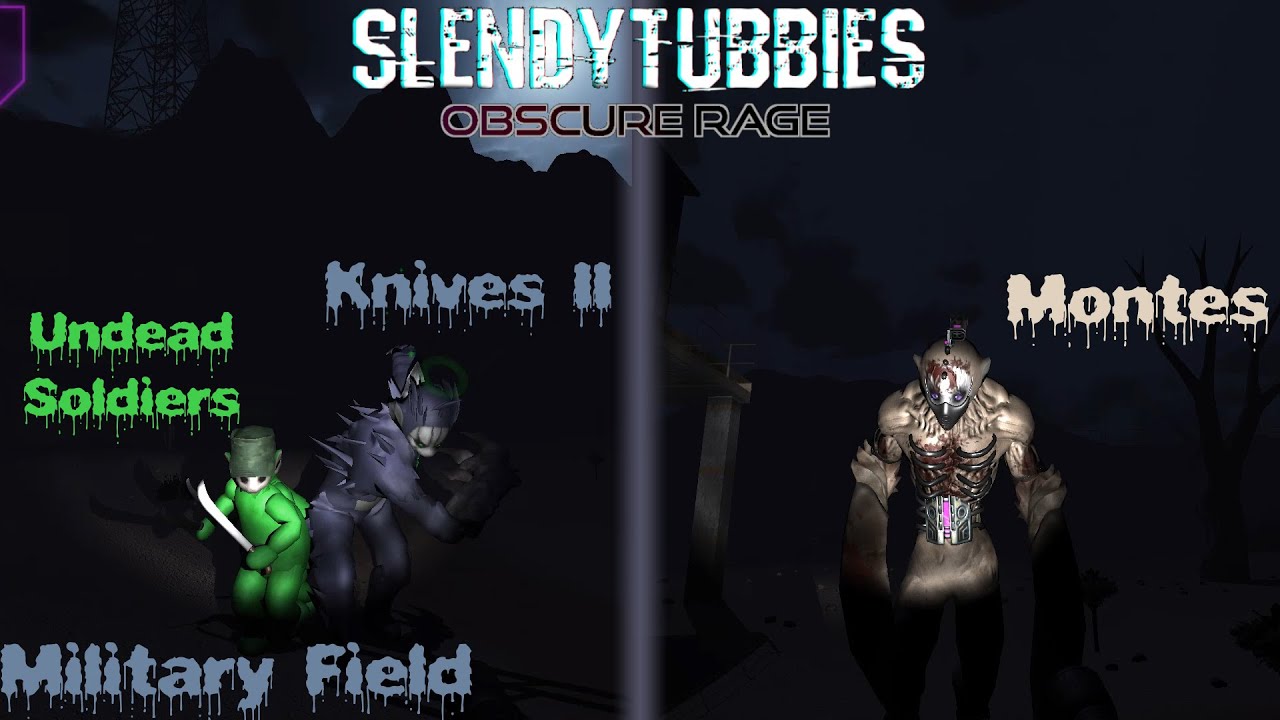 A Deadly Crossover! | Slendytubbies: Obscure Rage: Military Field (Demo 1.0.2)