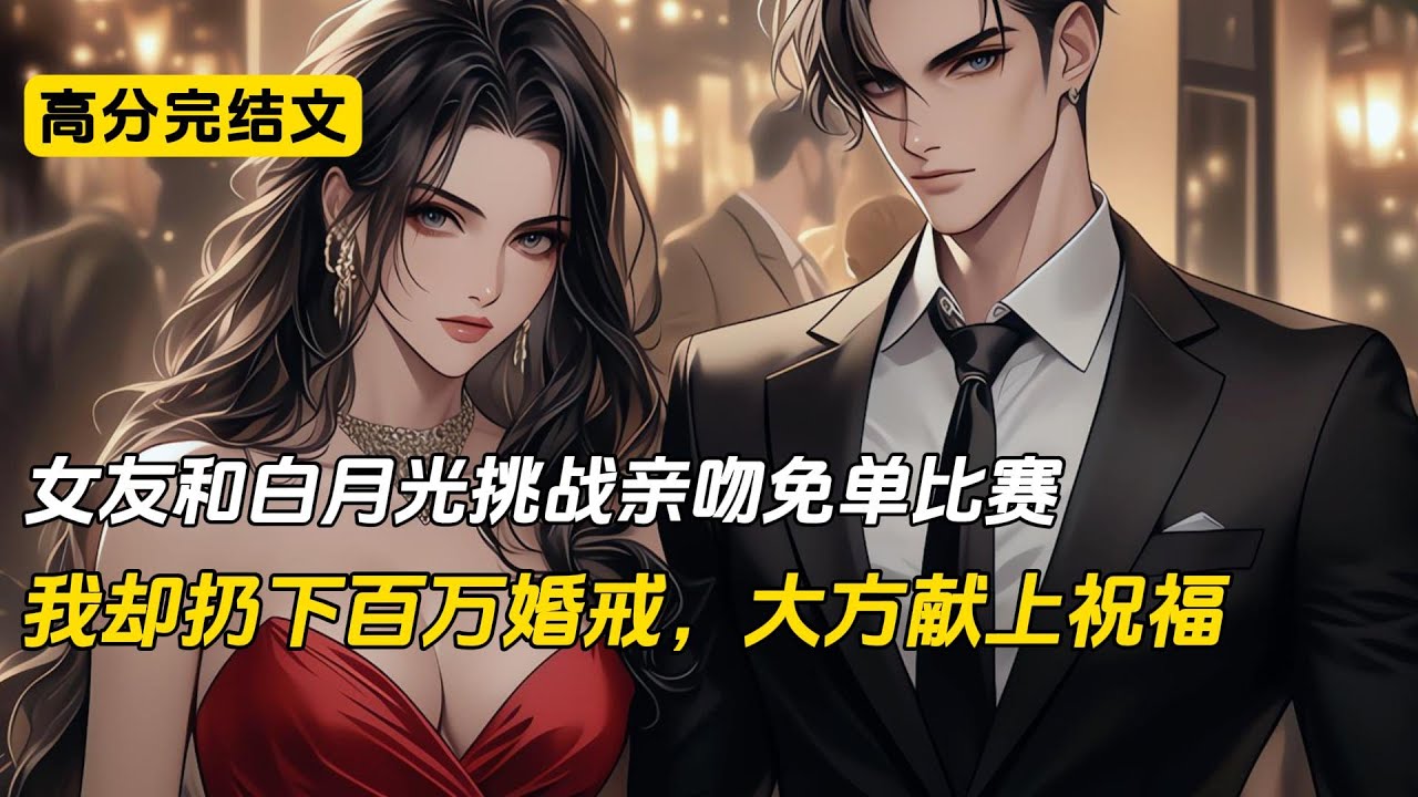 女友和白月光挑战亲吻免单比赛后，我扔下百万婚戒，大方献上祝福#完结文 #小说 #二次元#爽文#柳如烟