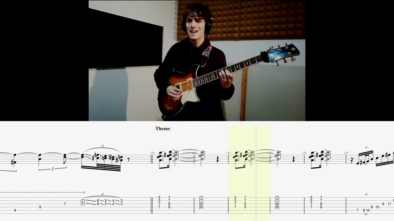 SUPERSEDED: Matteo Mancuso TAB - playing 'Havona' (by Weather Report - FULL Transcription #tabs)