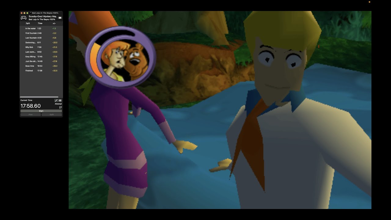 Scooby-Doo! Mystery Mayhem: Bad Juju in The Bayou 100% - 17m 17s w/o loads - World Record!