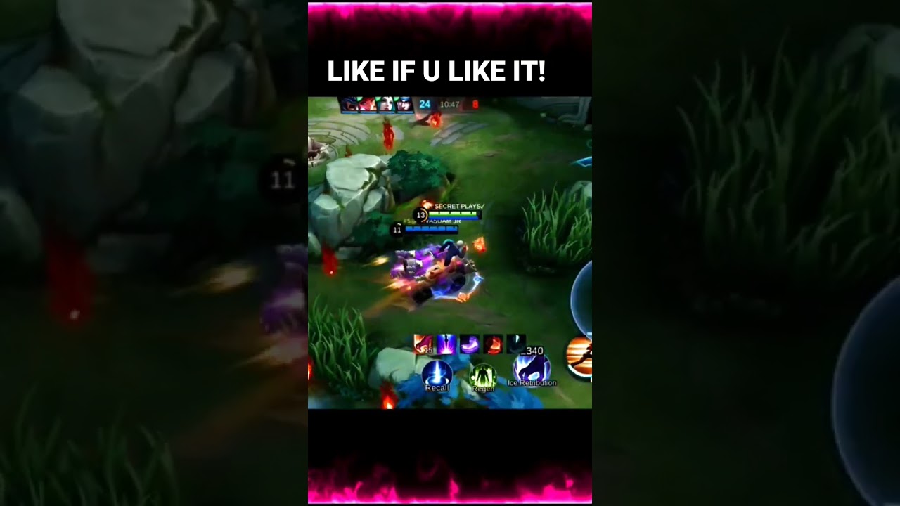 GUSION FREESTYLE ⚡ROBOTIC HANDS ⚡RECALL COMBO 🔥#gusion #mobilelegendsbangbang