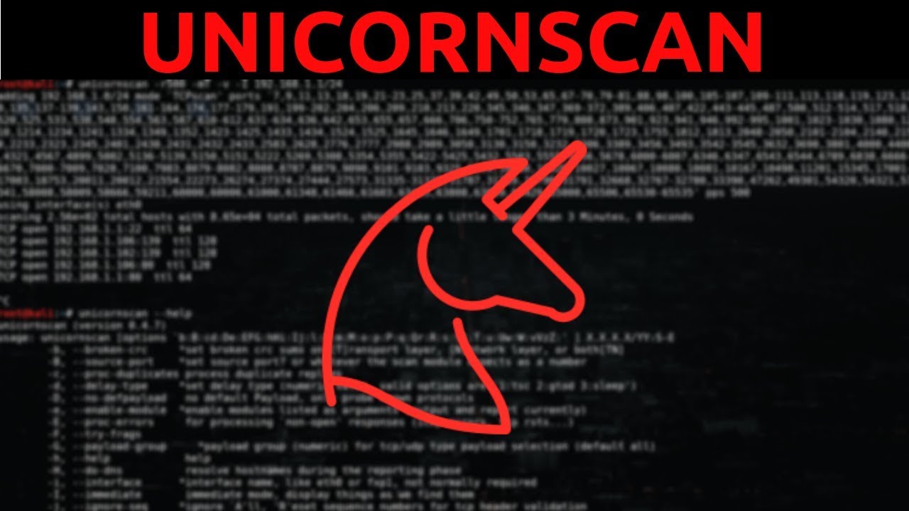 Unicornscan - Port Scanning
