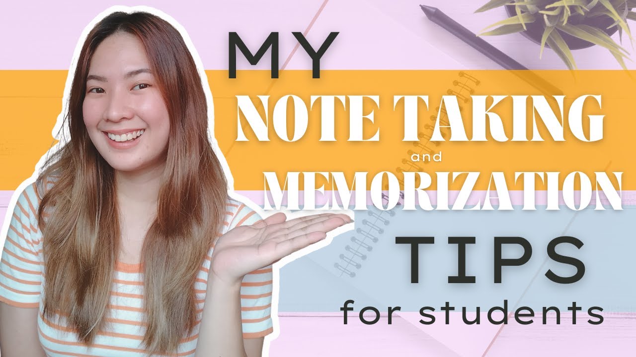 MY NOTE-TAKING AND MEMORIZATION TIPS FOR STUDENTS 🍀 (strategies, techniques, etc.) | PHILIPPINES