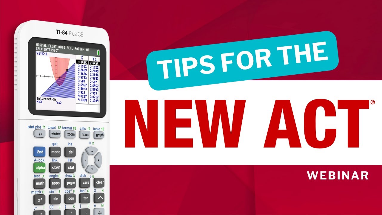 Tips for Success on the New ACT&reg; Math Test