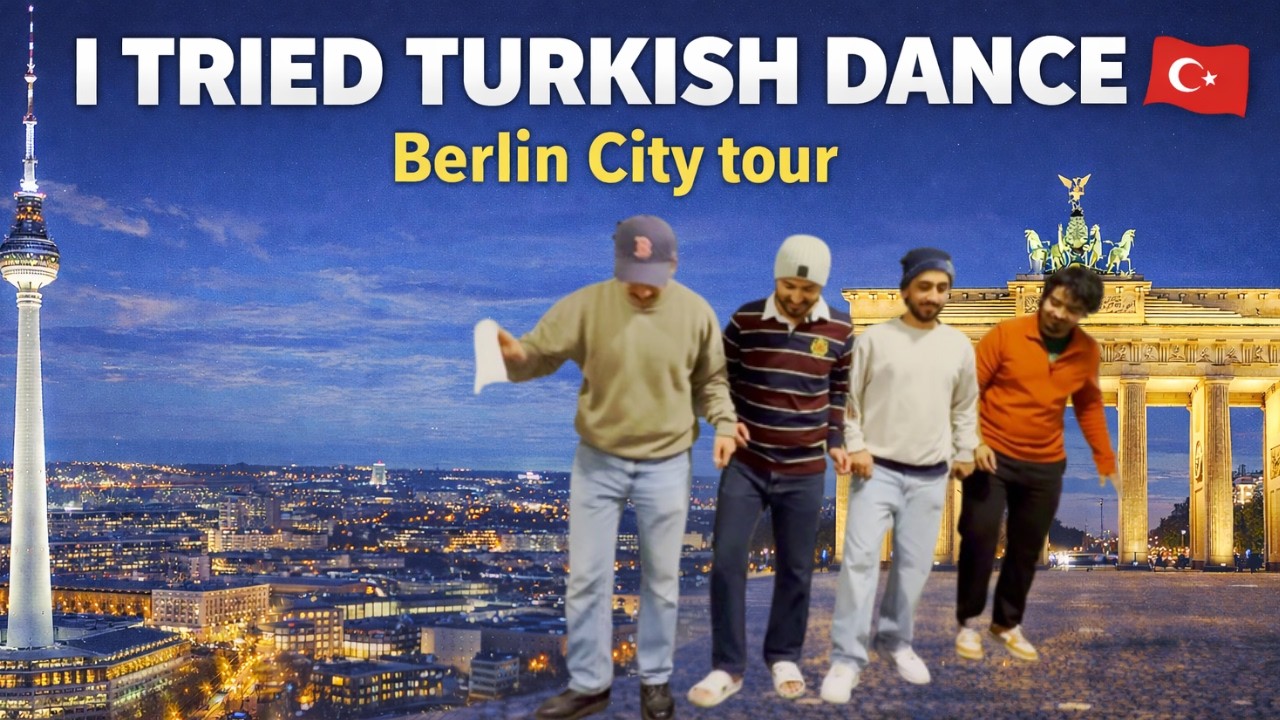 Turkish Dance in Berlin 🇹🇷🇩🇪 | Federal Ministry Visit & City Tour