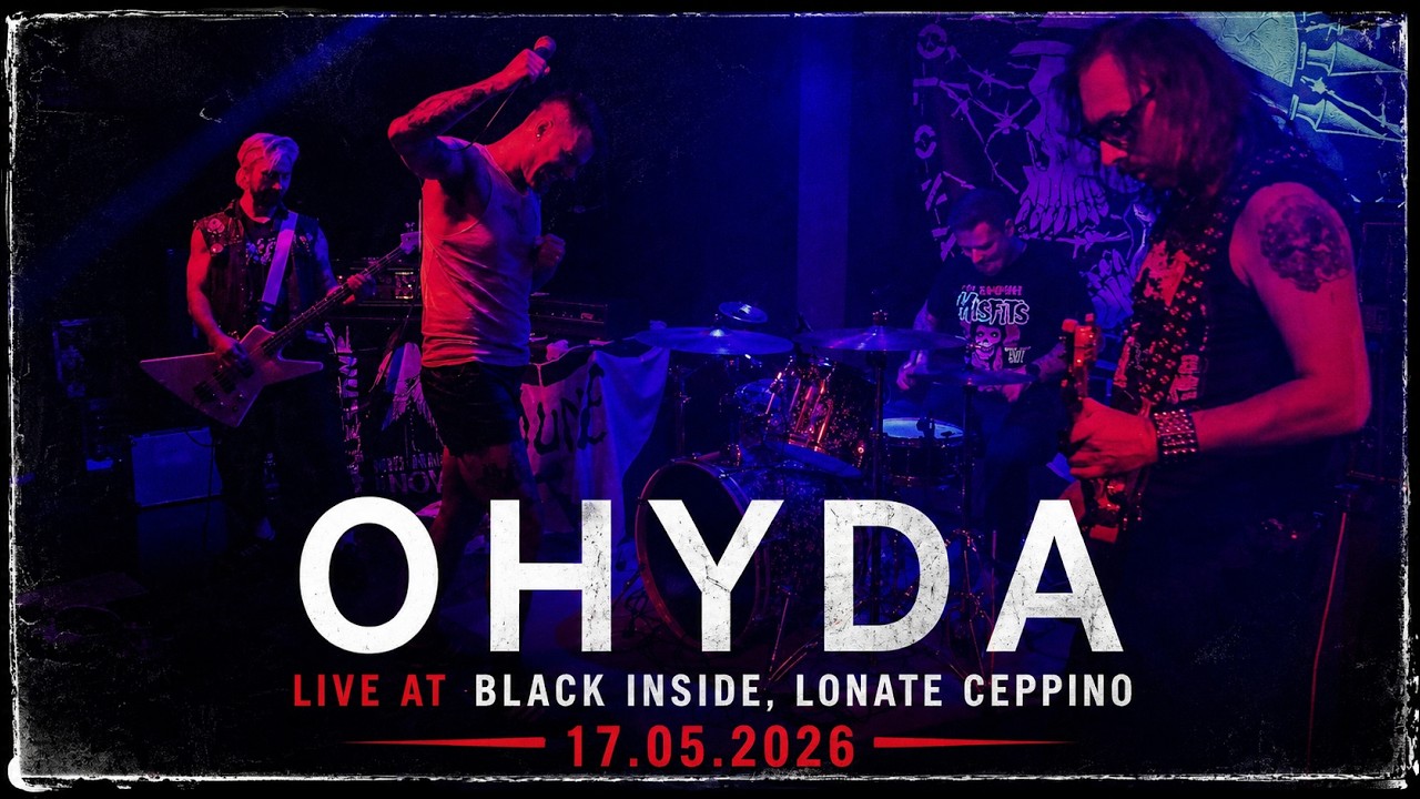 OHYDA live at Black Inside, Lonate Ceppino &ndash; 17.05.2026