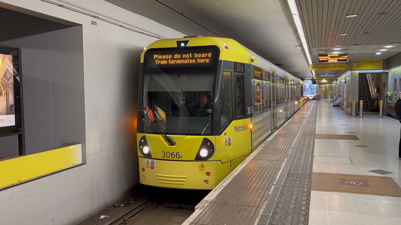 Tram-Spotting At Manchester City Centre (September 2025) | Manchester MetroLink 